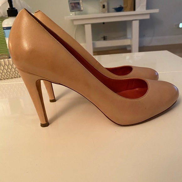 Cole Haan Nude Leather Pumps - Picture 2 of 5